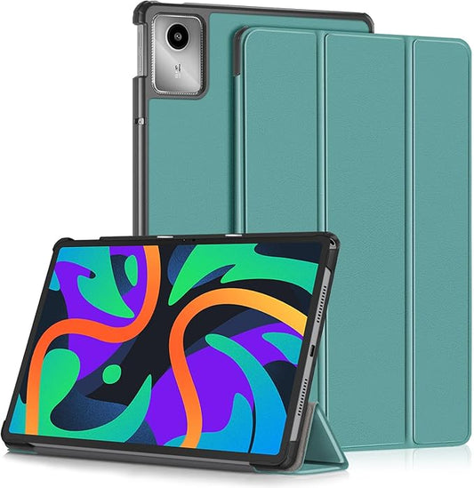 Case Compatible with Lenovo Tab M11 2023 TB-330FU / Lenovo Xiaoxin Pad 2024 TB-331FC 11 Inch Tablet,Slim Lightweight Trifold PC Cover with Auto Wake/Sleep Function,Green