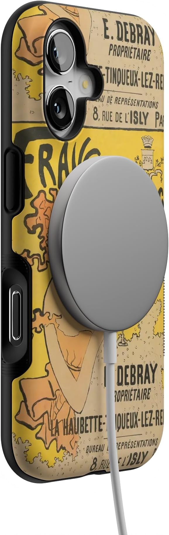 Casely iPhone 17 Case | Van Gogh | French Bubbly | Bold Protective Design | Compatible with MagSafe