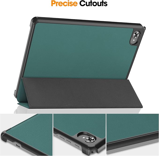 Case for TECLAST M40 Plus 2022 /P30S 10.1 inch Tablet, Folding Folio Ultra-Thin PU Leather Stand Case Cover for Teclast M40 Plus / P40HD / P30S 2022 Released Green