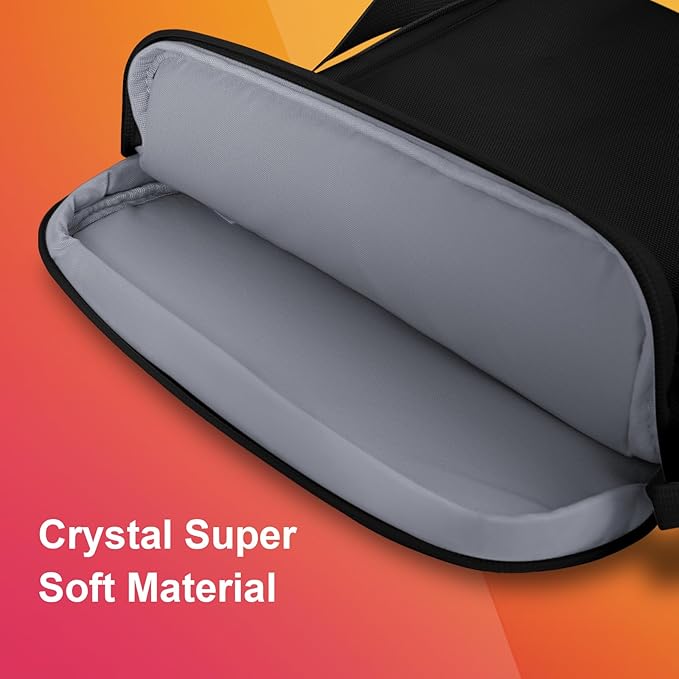 13-14 Inch Laptop Sleeve, Compatible with MacBook Pro 14 (M4–M1), MacBook Air 13/15 (M3/M2), Surface Laptop 4/5, iPad Pro 12.9 (6th–3rd Gen), & More – Waterproof Case with Handle