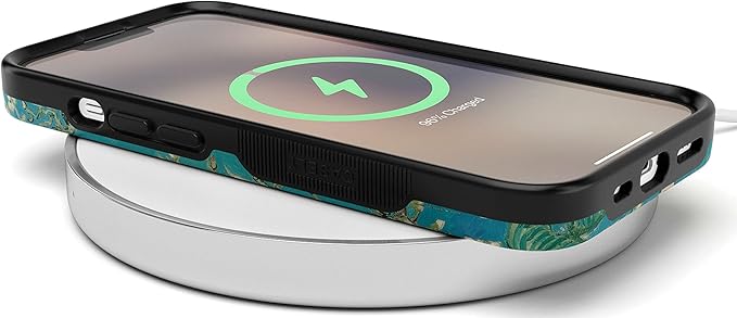 Casely iPhone 14 Case | Blue Awakening | Van Gogh Almond Blossom | Compatible with MagSafe | Bold Protective Design