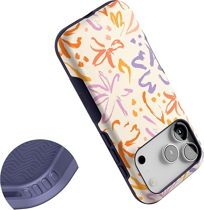 Casely iPhone 17 Pro Case | Hibiscus Blooms | Hawaiian Floral | Bold Protective Design | Compatible with MagSafe