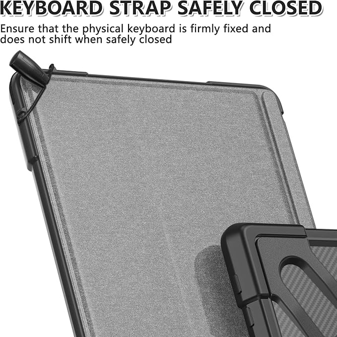 ZenRich Case for Microsoft Surface Go 4/3/2/1 10.5-inch,Protective Case for Surface Go 4/3/2/1 with 360 Rotating Kickstand/Hand Strap Heavy Duty Shockproof,Compatible with Type Cover Keyboard