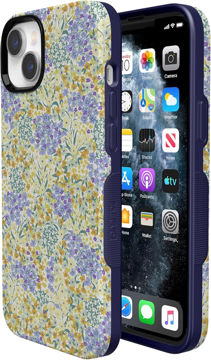 Casely iPhone 14 Case | Dream Garden | Cottagecore | Compatible with MagSafe | Bold Protective Design