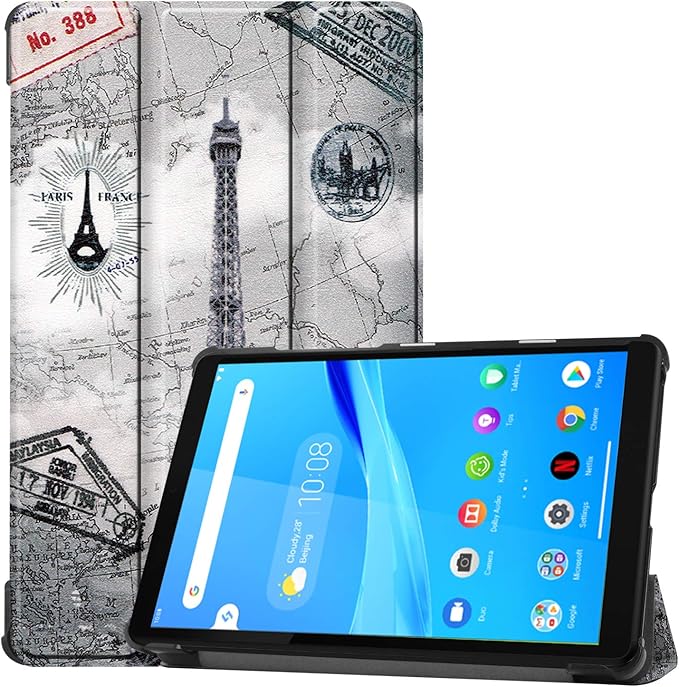 Case for Lenovo Tab M8 TB-8505F, Smart Case Trifold Stand Slim Lightweight Case Cover for Lenovo Tab M8 TB-8505F / TB-8505X Tablet Tower