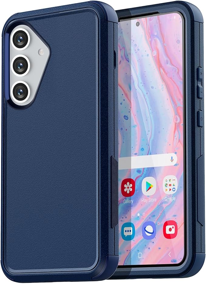 AICase for Samsung Galaxy S25 Plus Case,3-Layer Heavy Duty Pocket-Friendly Rugged Durable Military Grade Protection Shockproof/Drop Proof/Dust Proof Protective Cover for Galaxy S25 Plus 2025_2