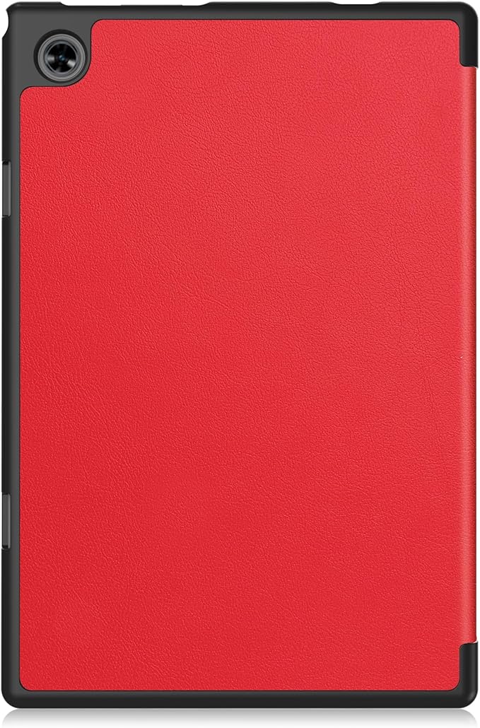 Case for TECLAST M40 Pro 10.1 inch Tablet, Folding Folio Ultra-Thin PU Leather Stand Case Cover for TECLAST M40 Pro / P20HD / P20S Red