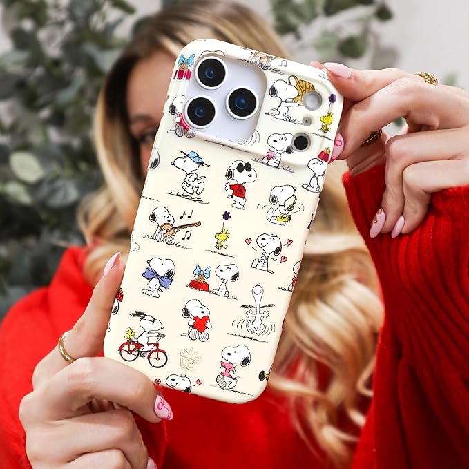 VELVET CAVIAR Case for iPhone 17 Air | Compatible with MagSafe | 10ft Drop Tested | Protective Designer Cases | Snoopy Moods