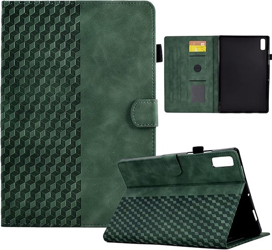 Case for Lenovo Tab P11 (2nd Gen) 11.5 inch/Pad Plus 2023 PU Leather Folio Magnetic Cover Card Holder with S Pen Holder for Lenovo Tab P11 Gen2 Tablet 2023 11.5" Tablet,Retro Green