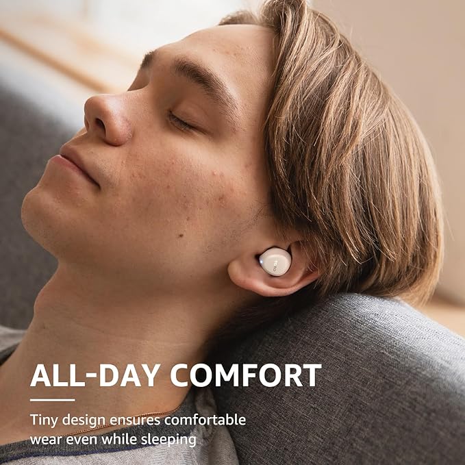 TOZO A1 Wireless Earbuds Bluetooth 5.3 Light Weight in Ear IPX5 Waterproof Headphones 2 Mic for AI Calls, Immersive Premium Sound Bass Headset with Charging Case, 32 Presets EQ Customization via App