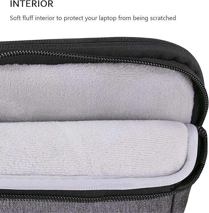 iCozzier Laptop Shoulder Bag, 13-13.3 Inch Laptop Tablet Sleeve Case Horizontal and Vertical Style with Handle & Removable Shoulder Strap for 13.3" Macbook/Notebook/11 iPad Pro 2020