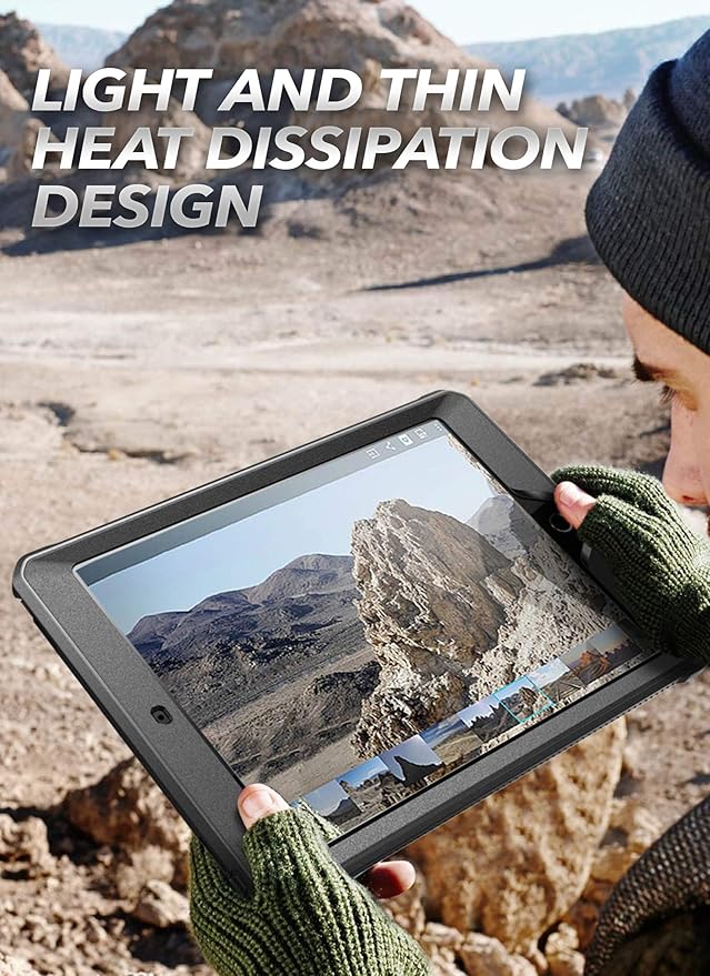 SUPCASE for iPad 9th Generation Case with Screen Protector (Unicorn Beetle Pro), [Built-in Stand] Heavy Duty Rugged Protective Case for iPad 10.2 9th / 8th / 7th Generation (2021/2020/2019), Black