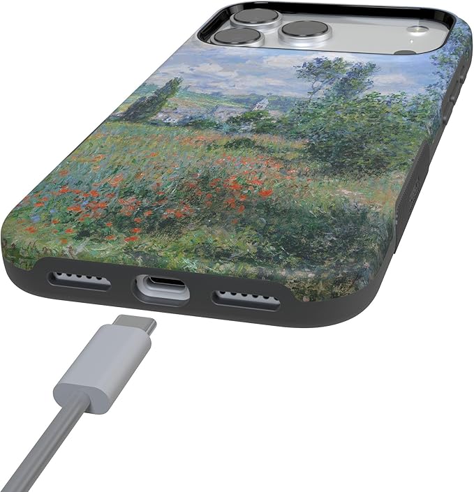 Casely iPhone 17 Pro Case | Monet's View | The Met Museum | Compatible with MagSafe | Bold Protective Design