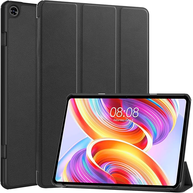 Case for TECLAST T50 11.0 inch Tablet, Folding Folio Ultra-Thin PU Leather Stand Case Cover for TECLAST T50 11.0 inch Black