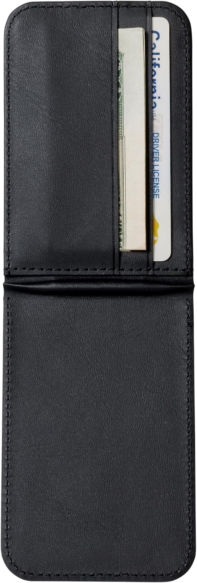 URBAN ARMOR GEAR UAG Slim Wallet PU Vegan Leather Black 5 Cards Holder with Kickstand, Metropolis Magnetic Wallet Compatible with MagSafe for iPhone, Galaxy