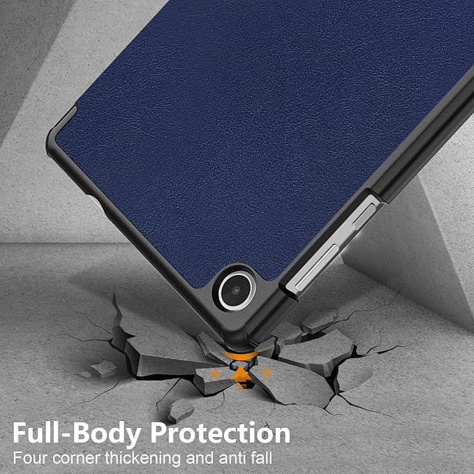 Case for Lenovo Tab M8 4th Gen 2023, Folding Folio Ultra-Thin PU Leather Stand Case Cover for Lenovo Tab M8 4th Gen TB-300FU