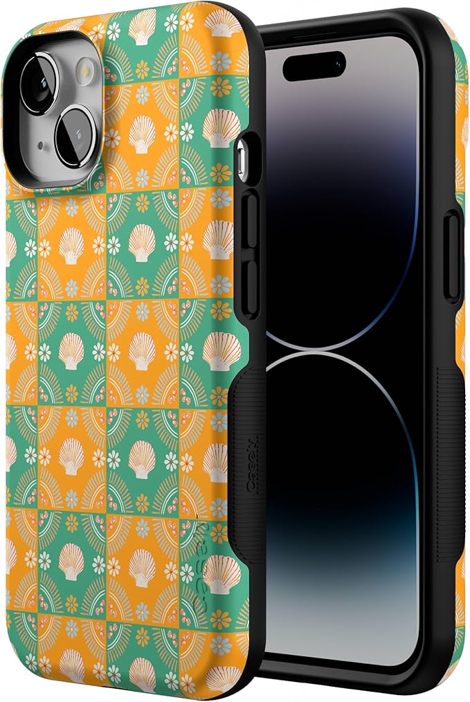 Casely iPhone 14 Case | Sea La Vie | Dippin' Daisy's Tropical Vacation | Compatible with MagSafe | Bold Protective Design