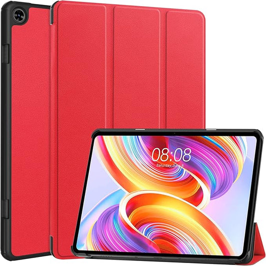 Case for TECLAST T50 11.0 inch Tablet, Folding Folio Ultra-Thin PU Leather Stand Case Cover for TECLAST T50 11.0 inch Red