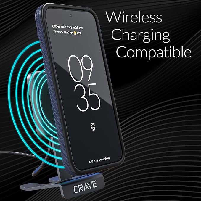 Crave Dual Guard for Google Pixel 10 Pro XL Case, Shockproof Protection Dual Layer Case for Google Pixel 10 Pro XL - Navy