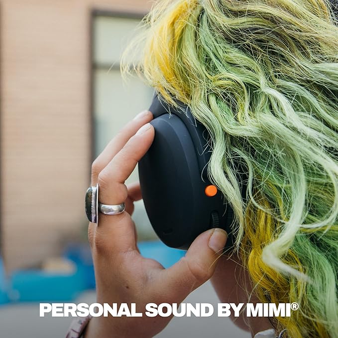 Skullcandy Crusher ANC 2 Over-Ear Noise Canceling Wireless Headphones with Sensory Bass and Charging Cable, 50 Hr Battery, Skull-iQ, Alexa Enabled, Microphone, Works with Bluetooth Devices - Black