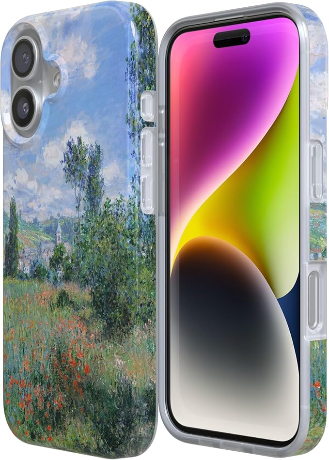 Casely iPhone 17 Case | Monet's View | The Met Museum | Compatible with MagSafe | Classic Ultra Slim Design