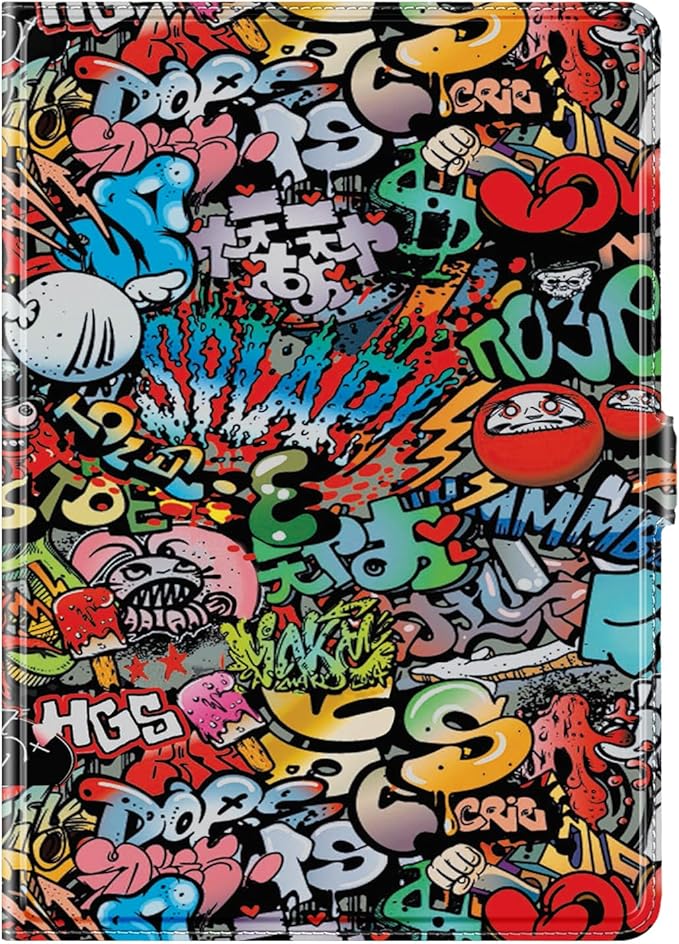 for Lenovo Tab M11 Case with Pen Holder,Ultra Slim Magnetic Cover for Lenovo Tab K11 LTE Tablet Case Kids,Graffiti