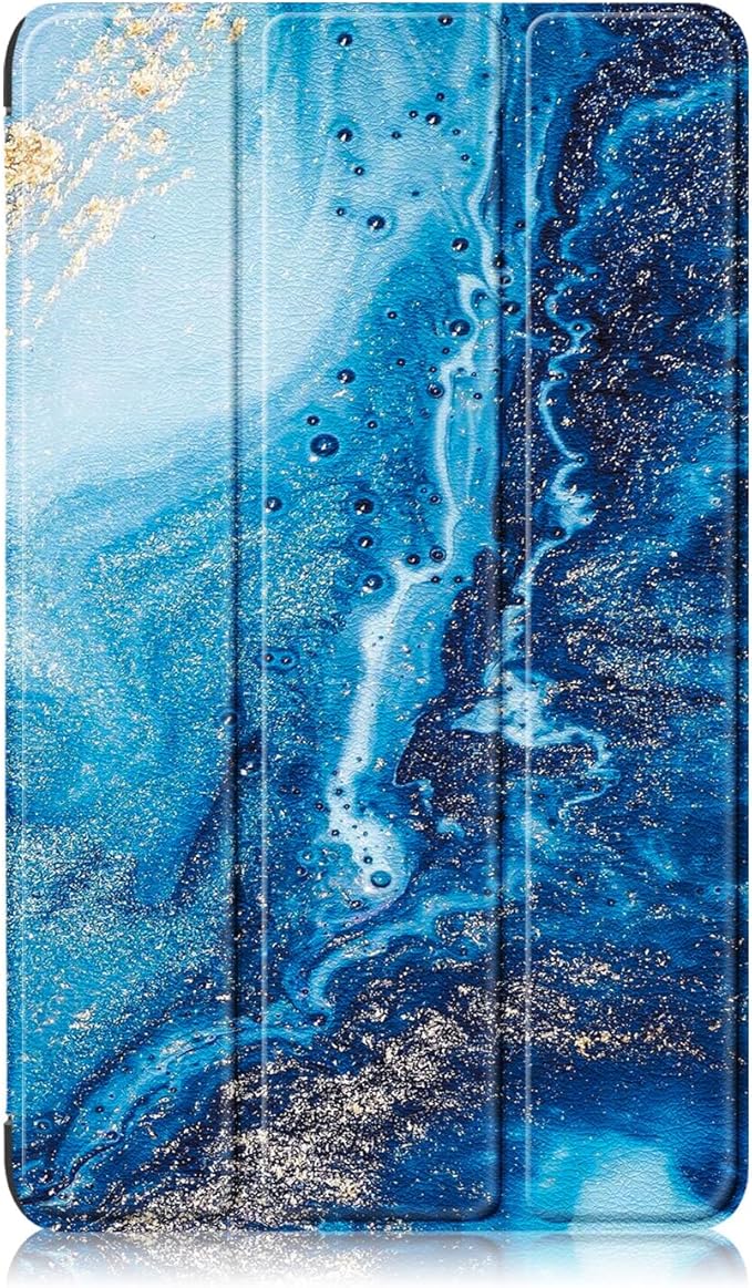 Case for Samsung Galaxy Tab A9 8.7 Inch 2023 SM-X110/X115/X117 Tablet,Slim Lightweight Stand PC Cover for Galaxy Tab A9 Tablet,Waves