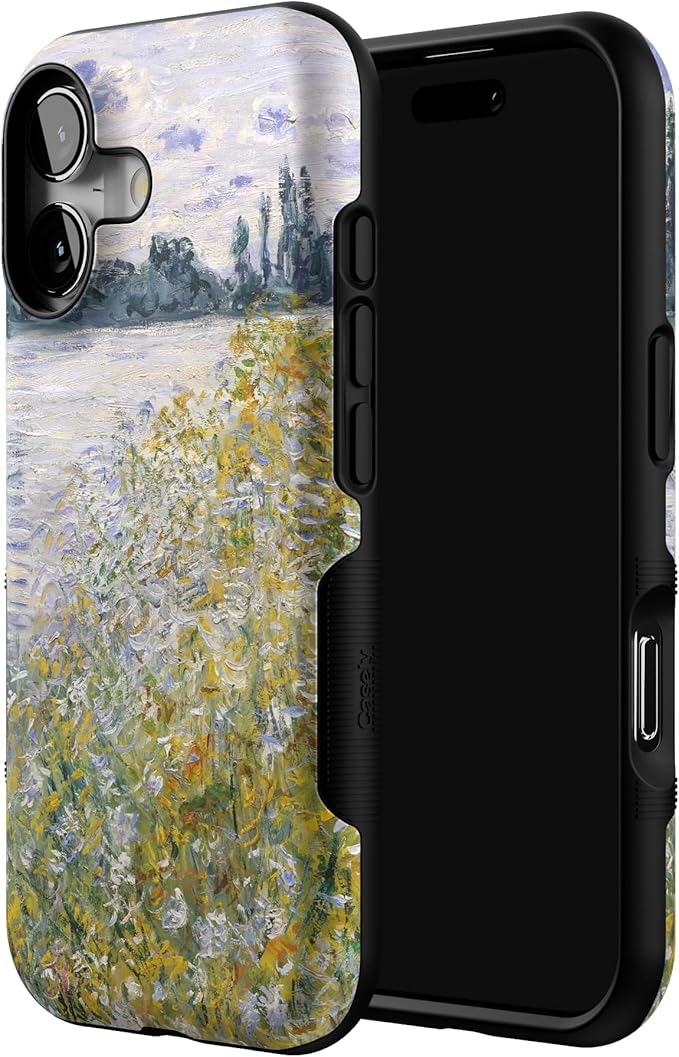 Casely iPhone 17 Case | Monet's Summer Landscape | The Met Museum | Bold Protective Design | Compatible with MagSafe
