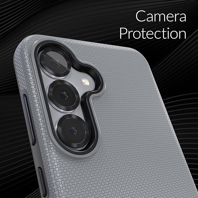 Crave Dual Guard Compatible with Samsung Galaxy S25 Case, Shockproof Protection Dual Layer Case for Samsung Galaxy S25 - Slate