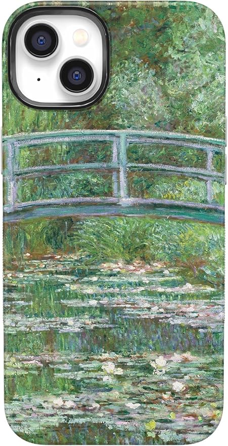 Casely iPhone 14 Case | Monet’s Bridge | The Met Museum Phone | Compatible with MagSafe | Bold Protective Design