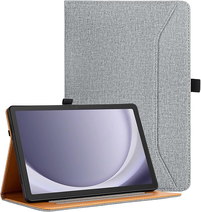 for Samsung Galaxy Tab A9 Plus Case Multiangle Stand for Samsung Tab A9 Plus Tablet Case 11 Inch SM-X210/SM-X216/SM-X218,Gray