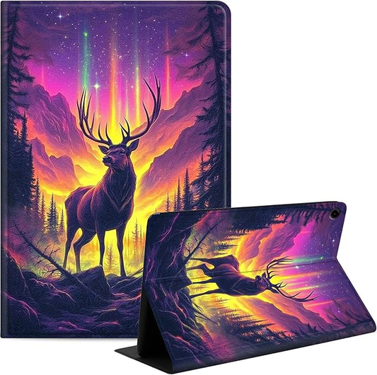 Case for Samsung Galaxy Tab A9 8.7-Inch 2023, Slim PU Leather Stand Cover with Auto Wake/Sleep, Multi-Angle Viewing & Shockproof, Majestic Stag