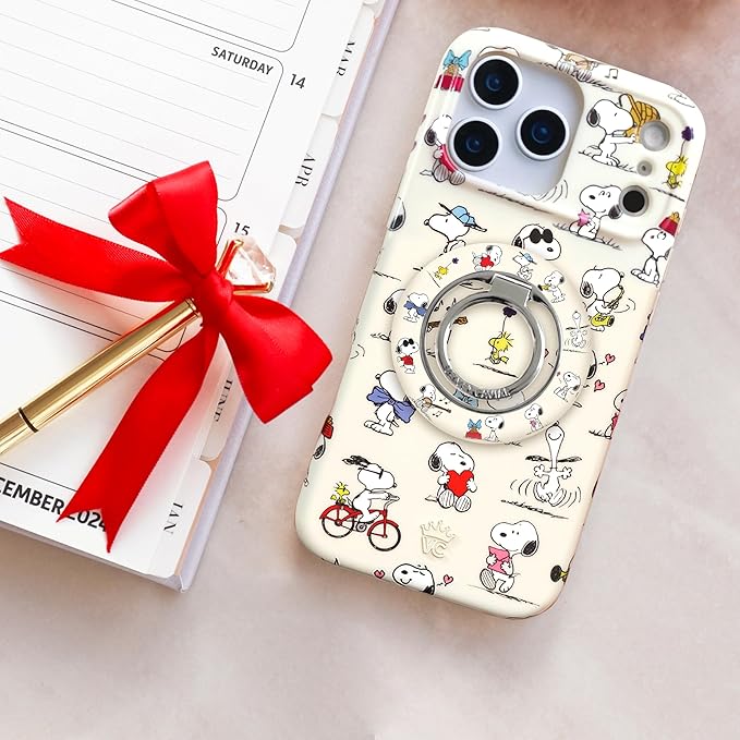 VELVET CAVIAR Case for iPhone 17 Air | Compatible with MagSafe | 10ft Drop Tested | Protective Designer Cases | Snoopy Moods