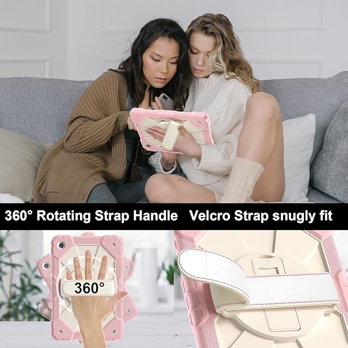 for Samsung Galaxy Tab A9 Plus 11 Inch 2023 (SM-X210/X216/X218), Heavy Duty Hard PC Soft Silicone Shockproof Rugged High Impact Protective Kickstand Case for Samsung A9 Plus Tablet 11 Inch 2023