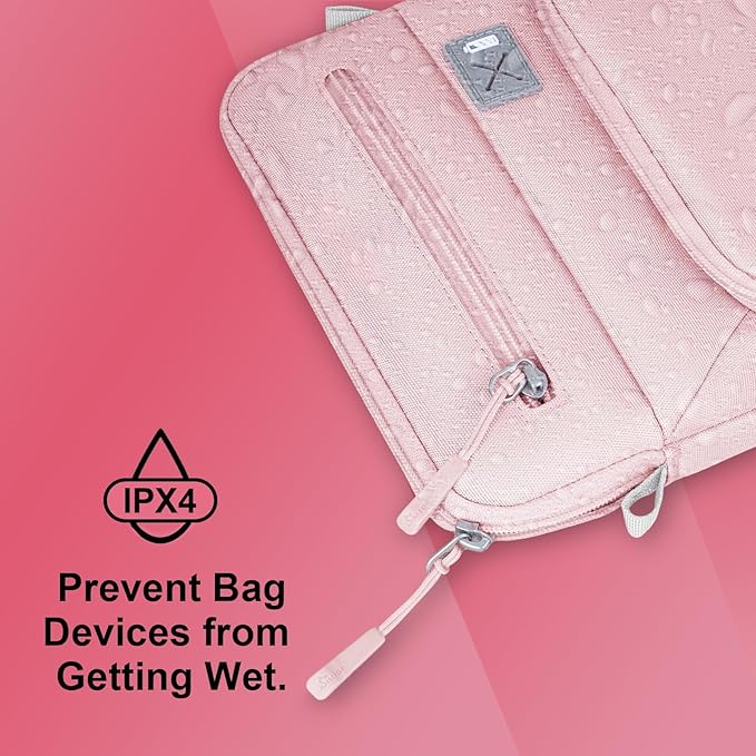 11 Inch Tablet Sleeve, Compatible with iPad Pro 11 (5th–1st Gen, M4/M2/M1), 10.9" iPad Air (7th–4th Gen, M3/M2), Microsoft Surface Go & Other 11" Tablets, Water-Resistant Case