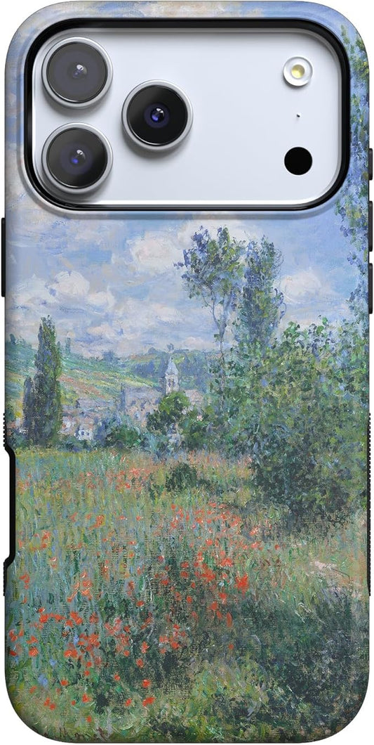 Casely iPhone 17 Pro Case | Monet's View | The Met Museum | Compatible with MagSafe | Bold Protective Design