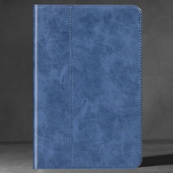 for Samsung Galaxy Tab S6 10.5 inch Case 2019 Model(SM-T860/T865/T867) Genuine Leather Cover Protective Shell,Auto Wake/Sleep.Blue