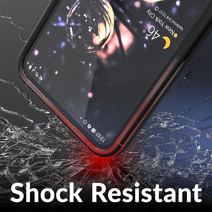 Crave Dual Guard Compatible with Samsung Galaxy S23 FE Case - Shockproof Protection with Dual Layer Design, Black