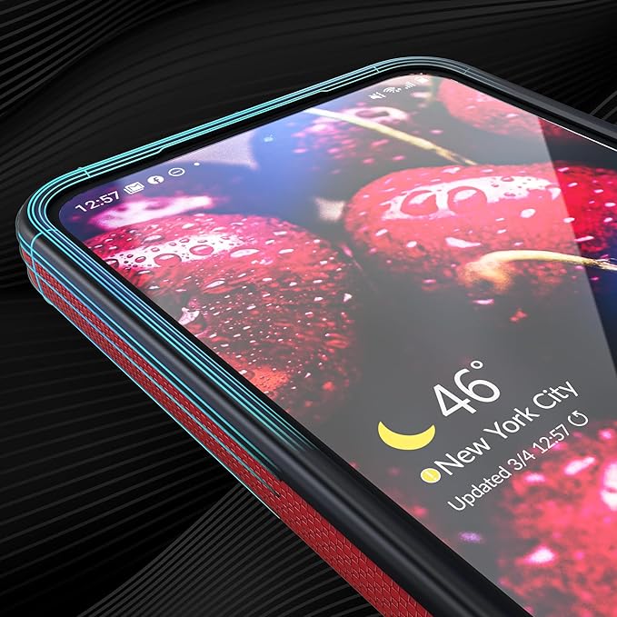 Crave Dual Guard Compatible with Samsung Galaxy S25 Case, Shockproof Protection Dual Layer Case for Samsung Galaxy S25 - Red