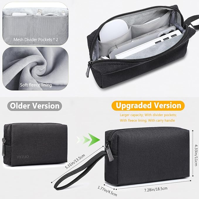 HYZUO 13 Inch Laptop Sleeve Bag Set for MacBook Air 13 M4/M3/M2/M1 2025-2018, MacBook Pro 13 M2/M1 2025-2016, iPad Pro/Air 13, XPS 13, Surface Pro, Notebook Case for 12"-13" Tablet