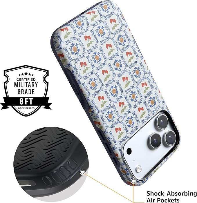 Casely iPhone 17 Pro Case | Palermo | Dippin' Daisy's Italian Coast | Compatible with MagSafe | Bold Protective Design