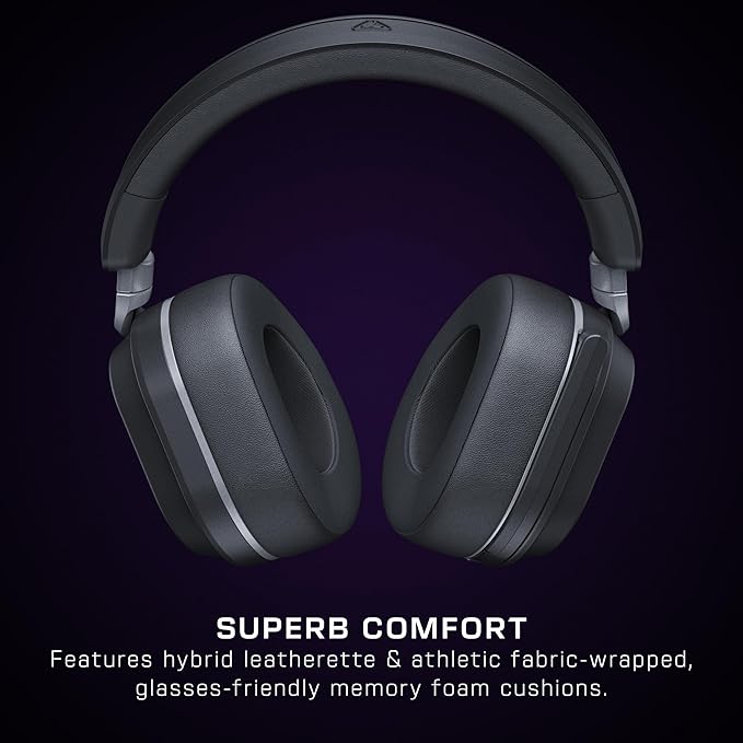 Turtle Beach Stealth 700 Gen 3 Wireless Multiplatform Amplified Gaming Headset for Xbox Series X|S, Xbox One, PC, PS5, Mobile – 60mm Drivers, AI Noise-Cancelling Mic, Bluetooth, 80-Hr Battery – Black