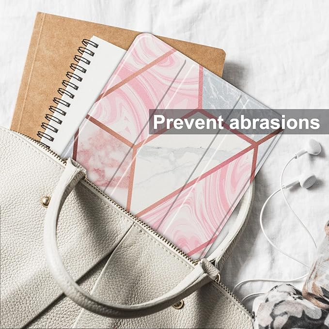 Case for Lenovo Tab M8 4th Gen 2023, Folding Folio Ultra-Thin PU Leather Stand Case Cover for Lenovo Tab M8 4th Gen TB-300FU Geometry