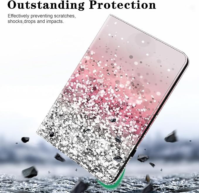 Case for Lenovo Tab M9 Cover 9.0 inch (TB-310FU,2023 Released), Premium PU Leather Flip Stand Case with Elastic Band/Card Slots/Pen Holder for Lenovo Tab M9 Tablet - Gradation