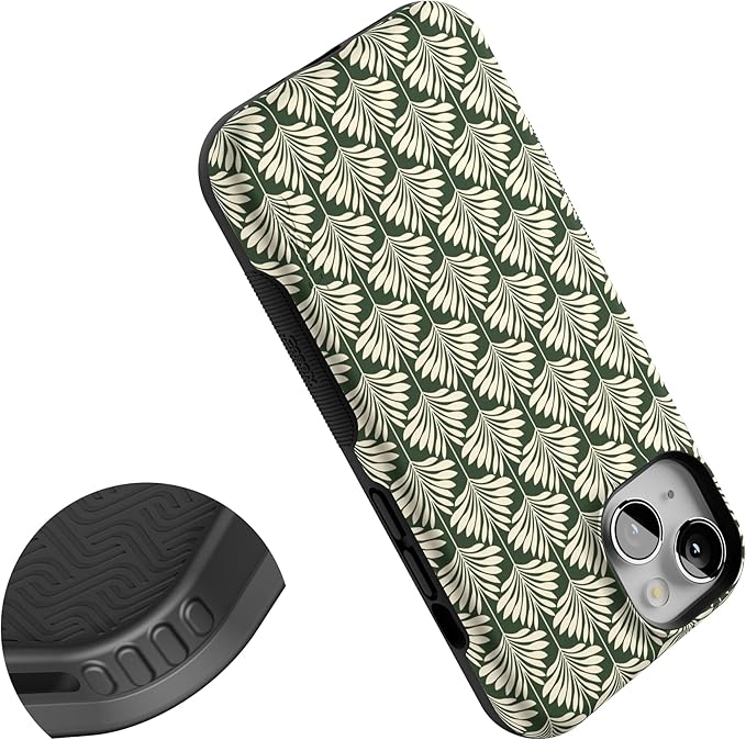 Casely iPhone 14 Case | Cabana Nights | The Boyfriend Collection | Bold Protective Design | Compatible with MagSafe