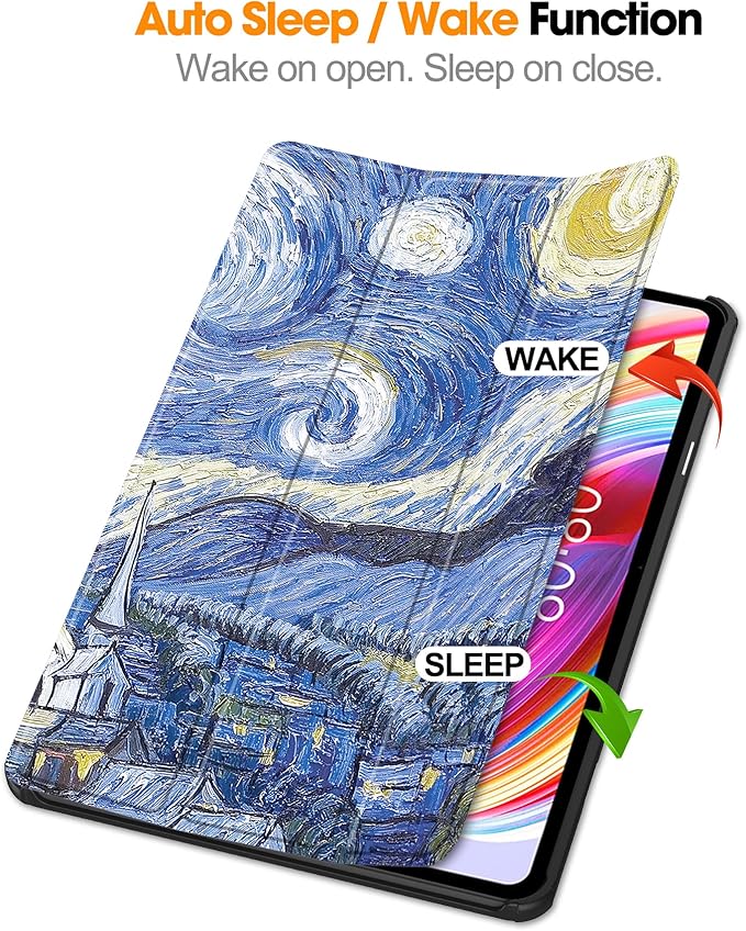 Case for TECLAST T50 11.0 inch Tablet, Folding Folio Ultra-Thin PU Leather Stand Case Cover for TECLAST T50 11.0 inch Draw