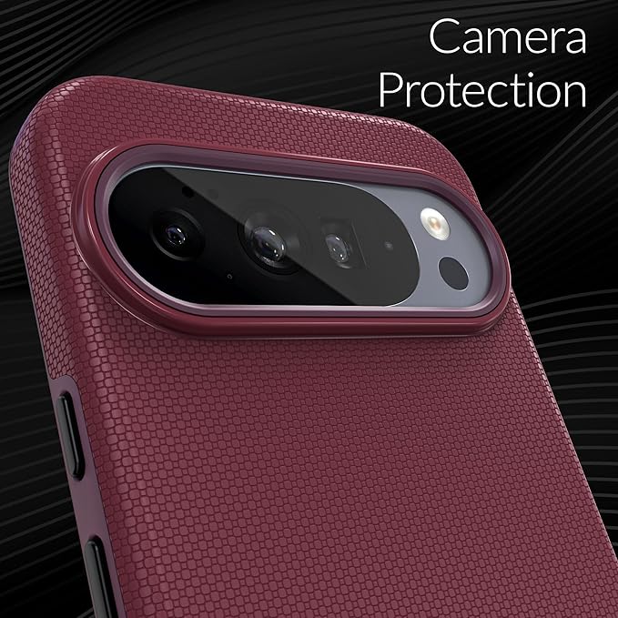 Crave Dual Guard for Google Pixel 10 Pro XL Case, Shockproof Protection Dual Layer Case for Google Pixel 10 Pro XL - Berry