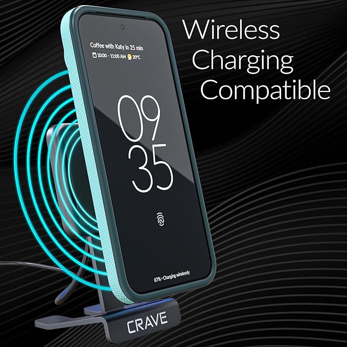 Crave Dual Guard for Google Pixel 10 Pro XL Case, Shockproof Protection Dual Layer Case for Google Pixel 10 Pro XL - Aqua