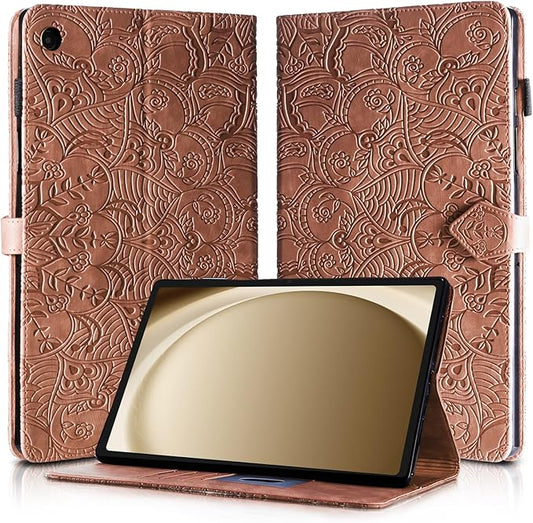 Case for Samsung Galaxy Tab A9 Plus 11 Inch 2023 Tablet Cover PU Leather Magnetic Closure Protective Card Slots Wallet for Samsung Galaxy Tab A9 Plus 11 Inch 2023 Brown