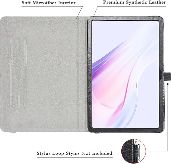 MAMA MOUTH for Galaxy Tab A9 Plus Rotating Case,360 Degree Rotary Stand with Cute Pattern Cover for Samsung Galaxy Tab A9 Plus 2023 (SM-X210 /SM-X215 /SM-X216) 11" Tablet,Black